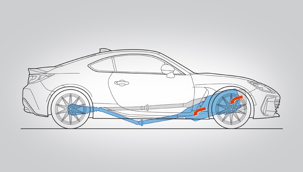 2023 Subaru BRZ Break-away Engine 